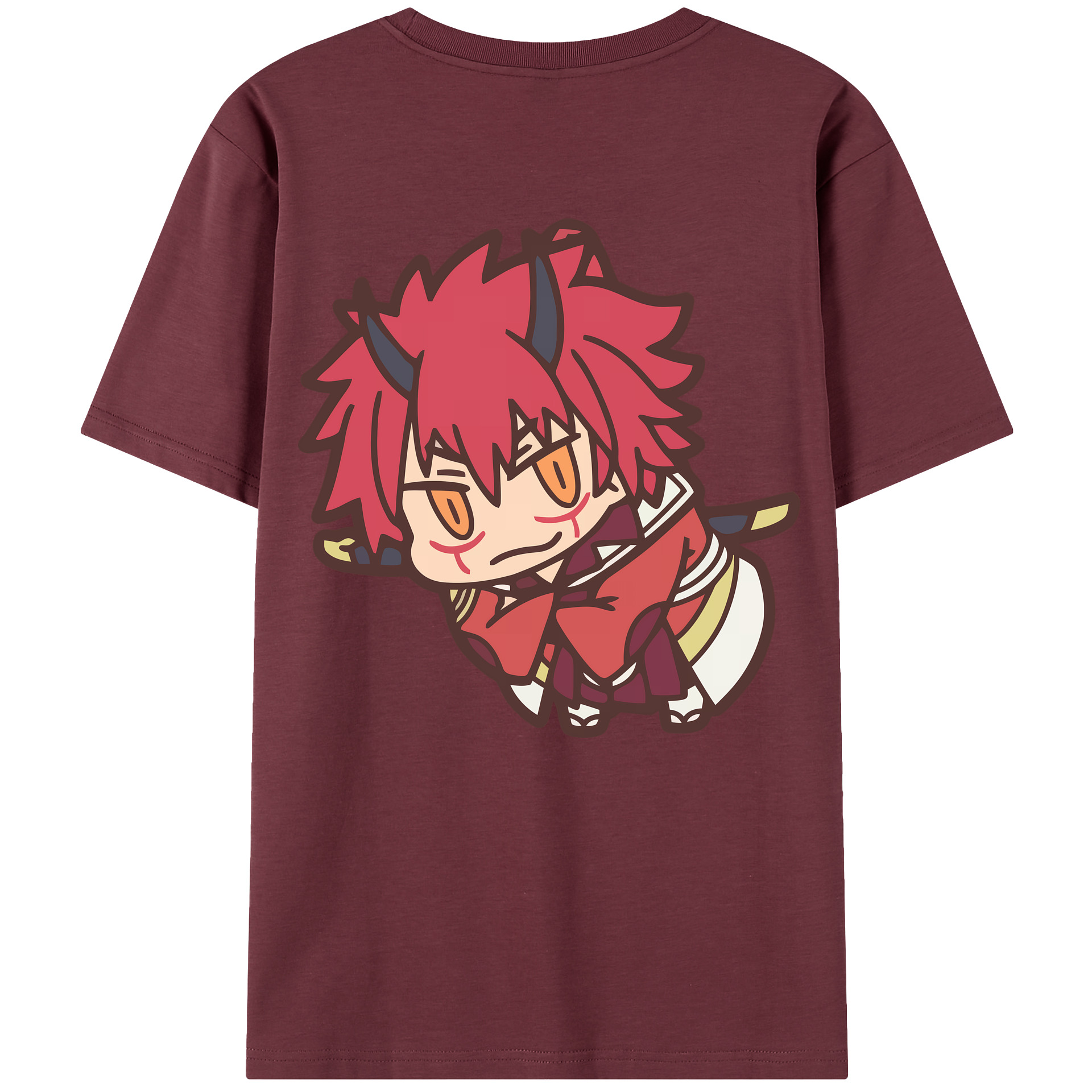 （画像用） 転スラ Regarding Reincarnated to Slime 綿100％半袖Tシャツ（背面プリント）